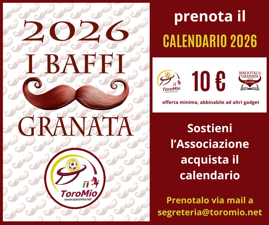 Calendario ToroMio 2026